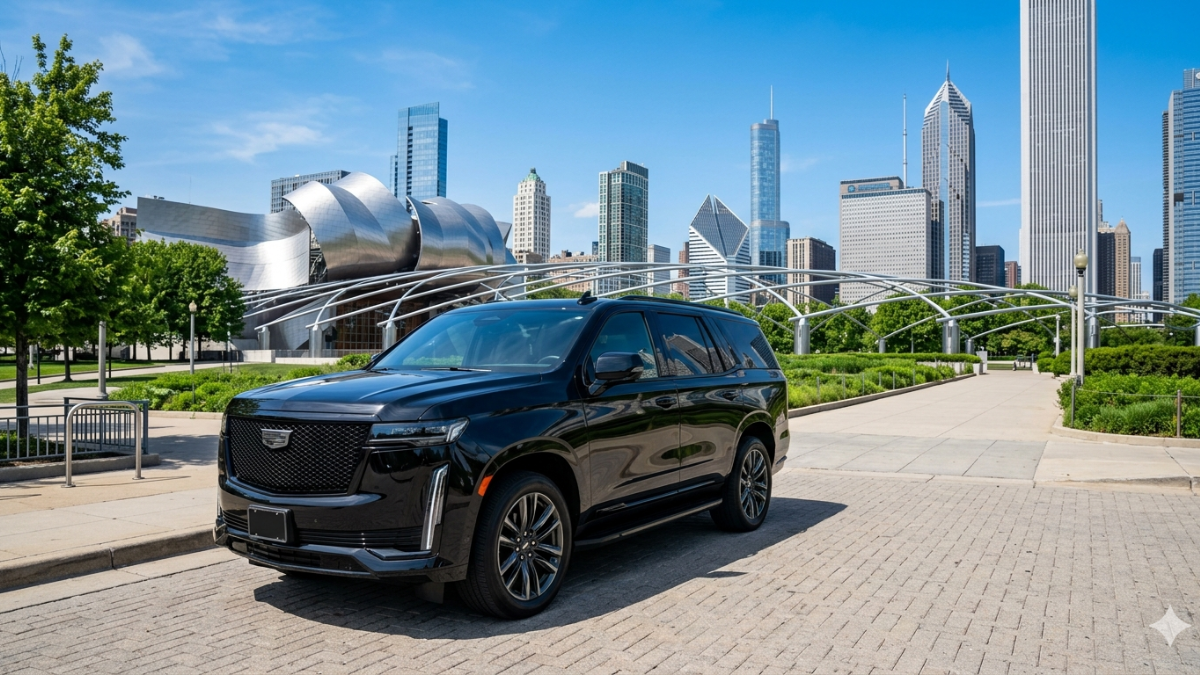 Cadillac Escalade luxury SUV — detail