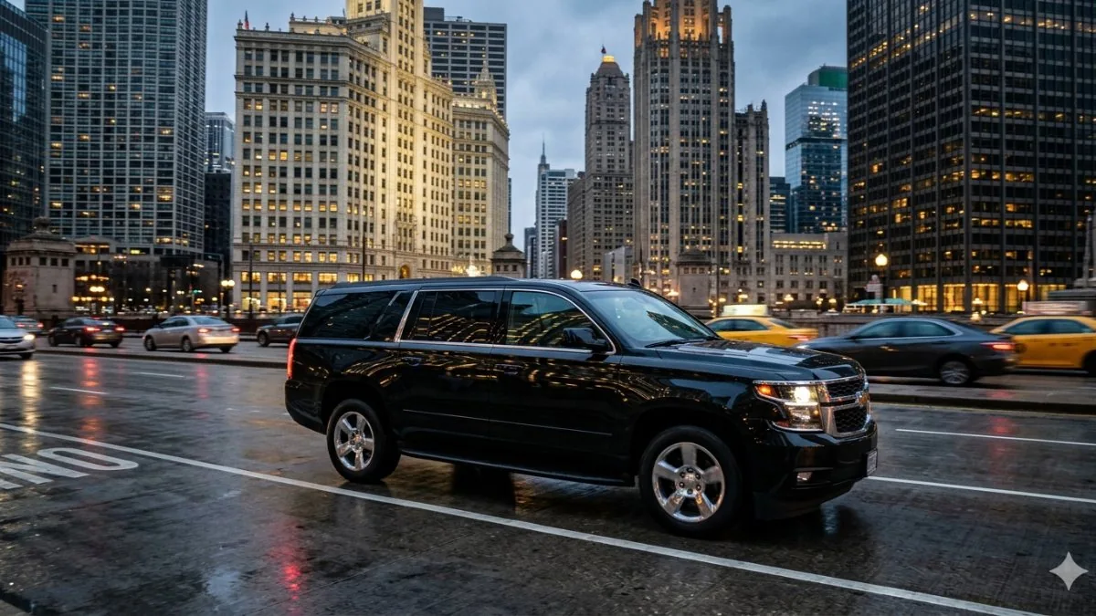 Chevrolet Suburban premium SUV - front