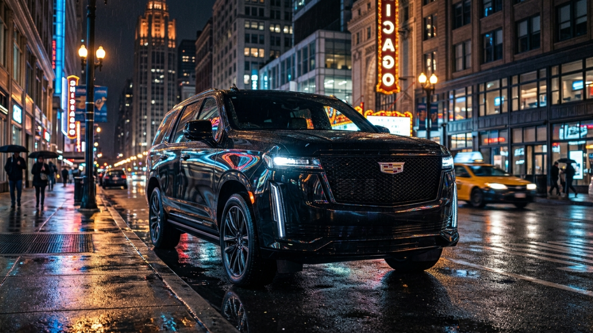 Cadillac Escalade luxury SUV — interior