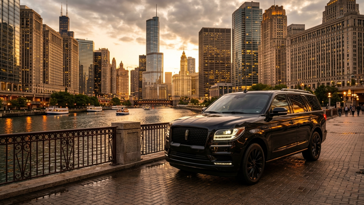Lincoln Navigator SUV for Orland Park O'Hare car service