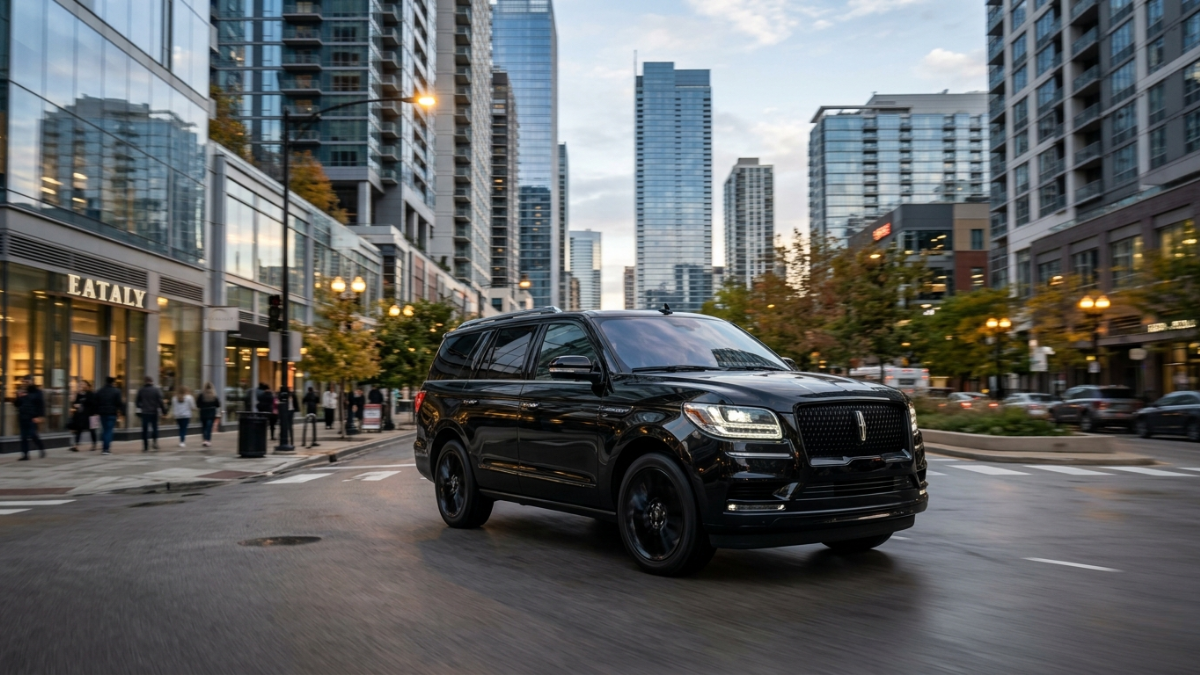 Lincoln Navigator executive SUV — profile