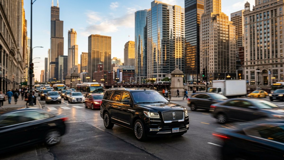 Lincoln Navigator executive SUV - interior
