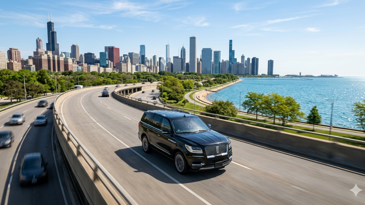 Lincoln Navigator executive SUV — detail