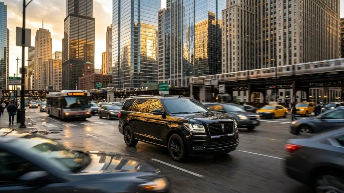 Lincoln Navigator executive SUV - front
