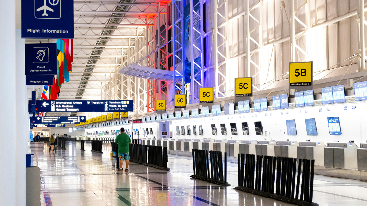 O'Hare departures — on-time airport drop-off at Chicago O'Hare