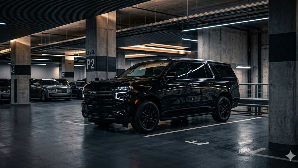 Chevrolet Suburban premium SUV — profile